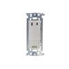 Panasonic WN1031K Flat Outlet with Embedded Ground Terminal, Pack of