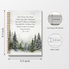 Poecinvi Christian Journal, Christmas Tree Notebook, for I Know the