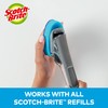 Scotch-Brite Advanced Soap Control Non-Scratch Dishwand, 1 Dish Wand, Keep