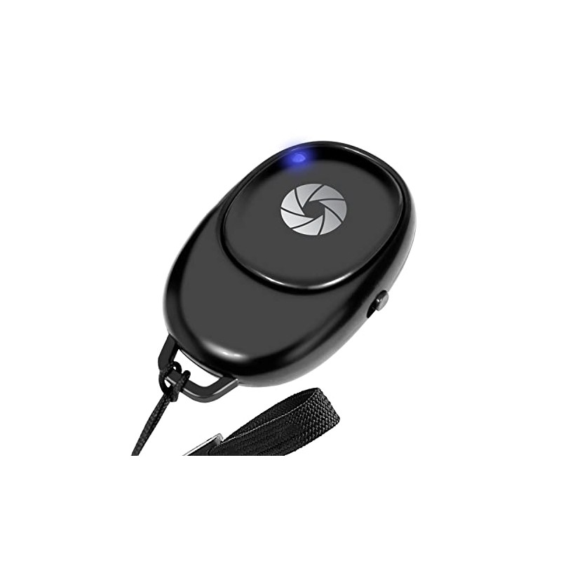 Bower Wireless Remote Shutter - Black- Compatible with Most Smartphones