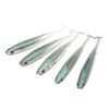 5Pcs Simulated Soft Fish Bait 3D Eyes Environmentally Friendly Silicone