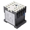 AC Contactor High Sensitivity Industrial Electric Thickened Silver Point Contacts