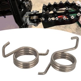 JFG RACING Foot Pegs Springs for Surron Light Bee,1 Pair Dirt Bike Footpegs Springs for Sur Ron Light Bee X and S/X160/X260