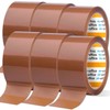 m-office Tape Brown Tape Tape Roll for Cardboard Packaging Shipping