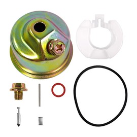 4 Pcs Carburetor Repair Gaskets Bolt Kits Replacement for Honda GX160 GXV160 GX200 GX120 Carb Rebuild Kit with Needle Bowl Seal Pin Float