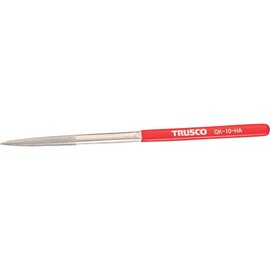 TRUSCO GK-10-HA Diamond File for Ironwork, Set of 10, Half Round