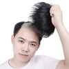 Men's Wig, For Whorls, For Thinning Hair, Baldness, Partial Wig,