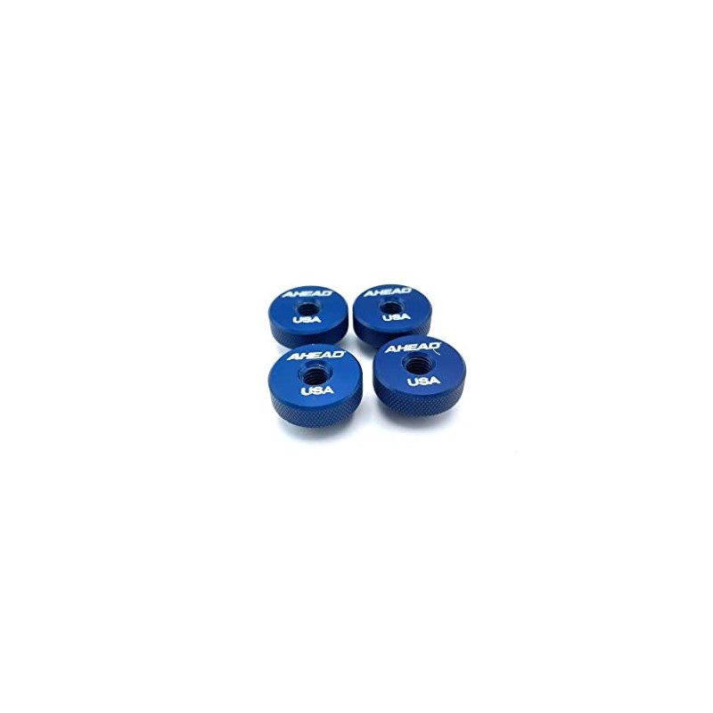 AHEAD SPEED NUT CYMBAL TOP 4 PACK - BLUE