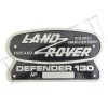 Falon ALUMINIUM SOLID DIE-CAST "LAND ROVER DEFENDER 130 SOLIHULL WARWICKSHIRE"