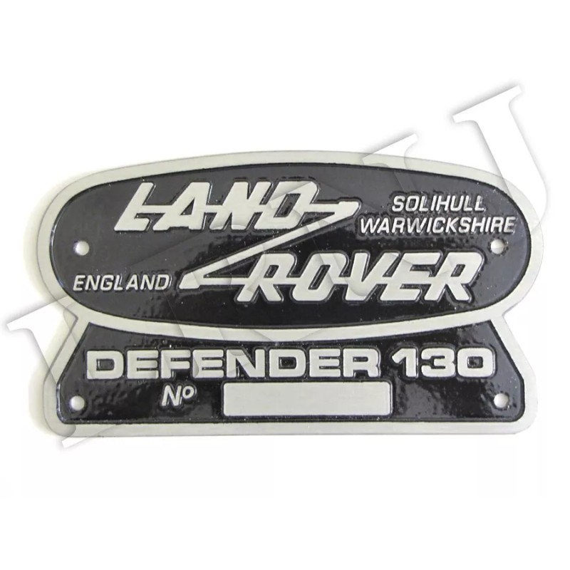 Falon ALUMINIUM SOLID DIE-CAST "LAND ROVER DEFENDER 130 SOLIHULL WARWICKSHIRE"