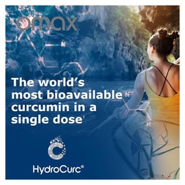 Omax3 2 Pack- HydroCurc Turmeric Curcumin Softgels, Highly Bioavailable MCT Oil Nanoparticle for Potency & Absorption, Joint Health, 120 Softgels