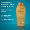 OGX, Body Wash y Exfoliante de Coco y Café, 577