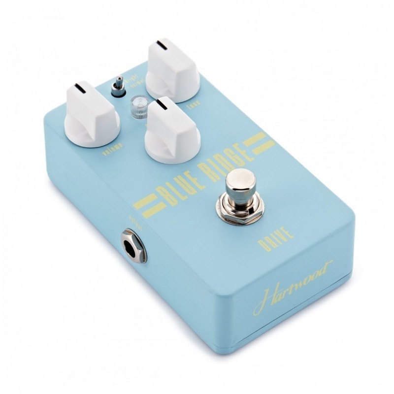 Hartwood Blues Overdrive Vintage Guitar Effect Pedal, Blue Ridge