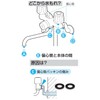 SANEI PP40-10S Faucet Repair Parts Eccentric Pipe Gasket G3/4 Pack