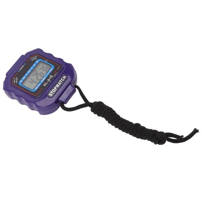 Fockety Sports Stopwatch, Single Line Electronic Stopwatch, 2 ABS Displays,