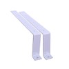 Mybow 5" L-Shaped Braces of Bed Rails for Elderly Adults