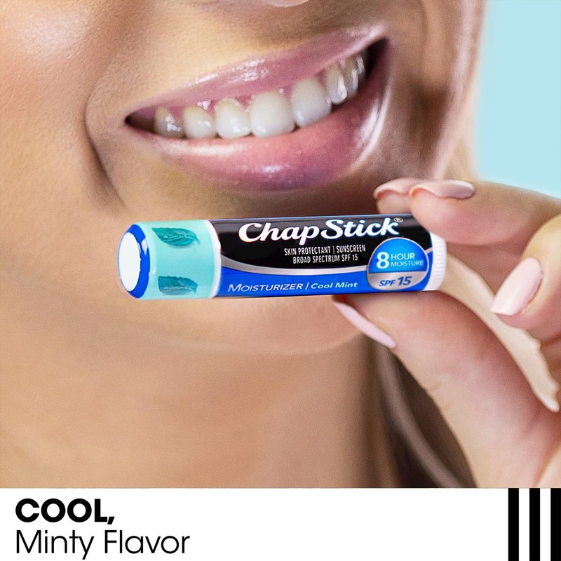 ChapStick Moisturizer 2-in-1 Lipcare SPF 15, Original, Black Cherry, Cool