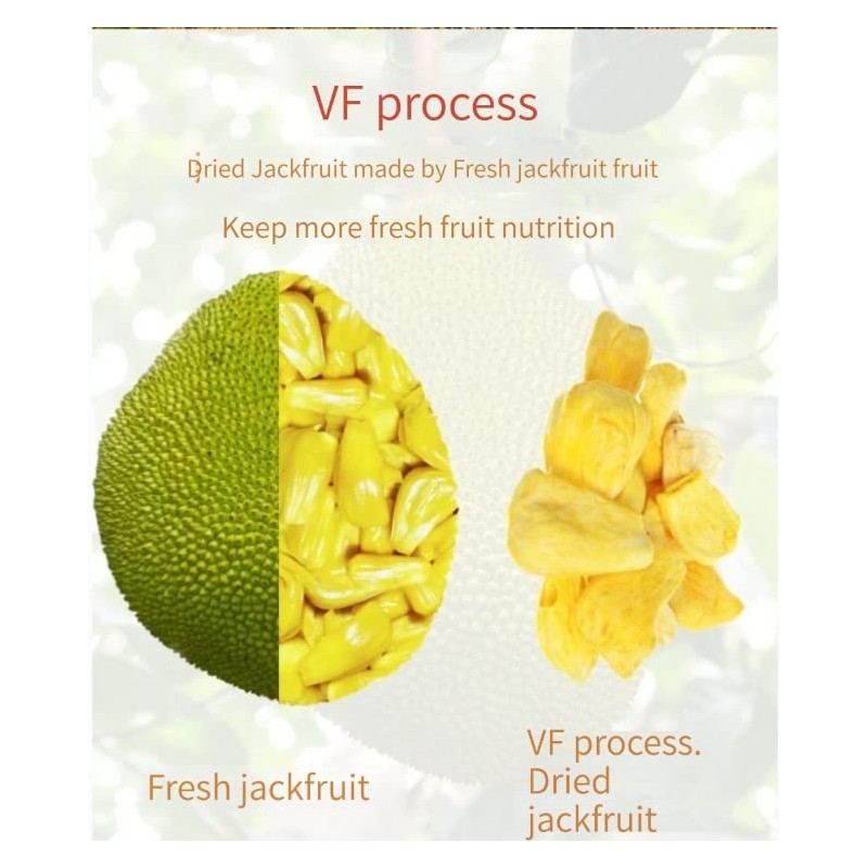 President Brand Dried Jackfruit Fruit | Dried Jackfruit Chips |