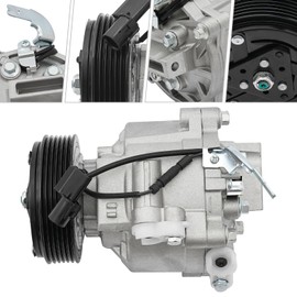 SHZICMY A/C Compressor with A/C Clutch for 2009 2010 2011 2012 2013 2014 2015 Outlander 2.0L 2.4L 3.0L Engine Outlander Sport, Air Conditioner Compressor Kit 60-03149 NA