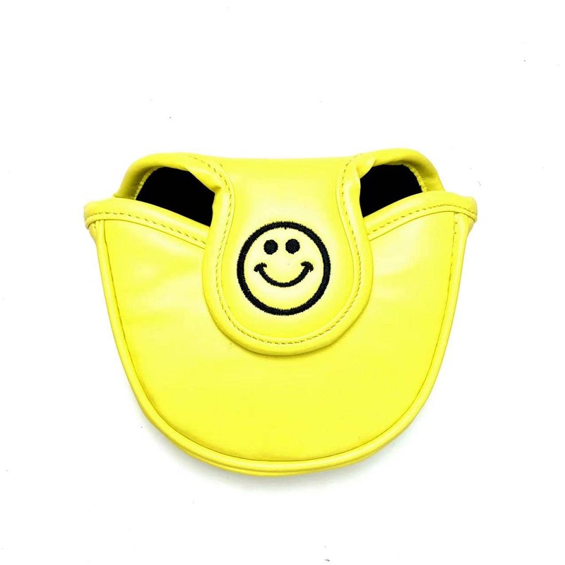 Golf Headcover Putter Cover Magnetic Closure for Mallet Center Shaft