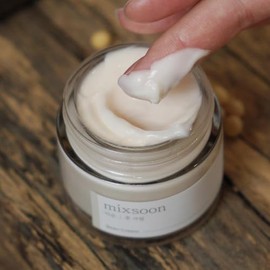 mixsoon Bean Cream - Crema Hidratante de Soya Fermentada para una Textura Suave y Cuidado de Poros, Hidratación Calmante de Larga Duración para un Bri