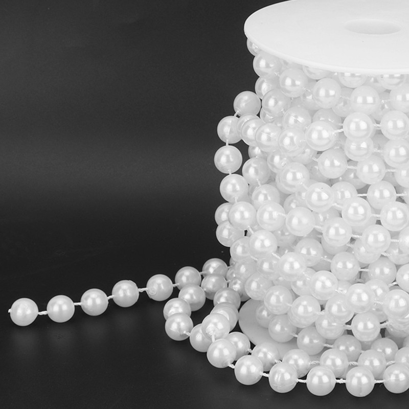 12 mm Imitation Pearl 10 m Connecting Beads Curtain Home