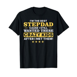 Cool Stepdad For Men Father Step Dad Parenthood Stepfather T-Shirt