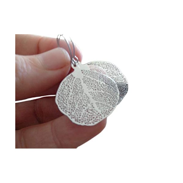 Coral branch and stainless steel hooks so delicate, light earrings,