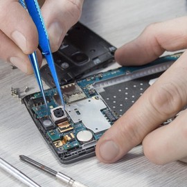 Pointed Tweezers | Needle Tweezers with Storage Box Non-Magnetic,5.5 Inches Phone Repair Tool Fine Point Tweezers for Circuit Boards Computer Motherboards Crafts