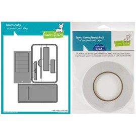 Lawn Fawn - Interactive Flippy Flappy Die and Double-Sided Tape