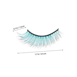 Baluue 10pcs Graduated False Eyelashes Lashes for Makeup Bulk Lashes for Women