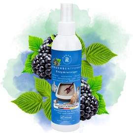 Geruchsentferner Geruchsvernichter 250 ml Enzymreiniger gegen schlechte Gerüche wie Katzenurin/Hundeurin für Käfige/Zwinger/Tiertoiletten Blackberry