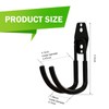 SLIMI 2 PCS Car Charger Holder Wall Bending Hooks, Steel