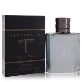 YZY Perfume Territoire Platinum by YZY Perfume Men's Eau De Parfum Spray 3.4 oz