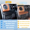 LLKUANG Central Control Dashboard Panel Decorative Panel Cover Compatible with