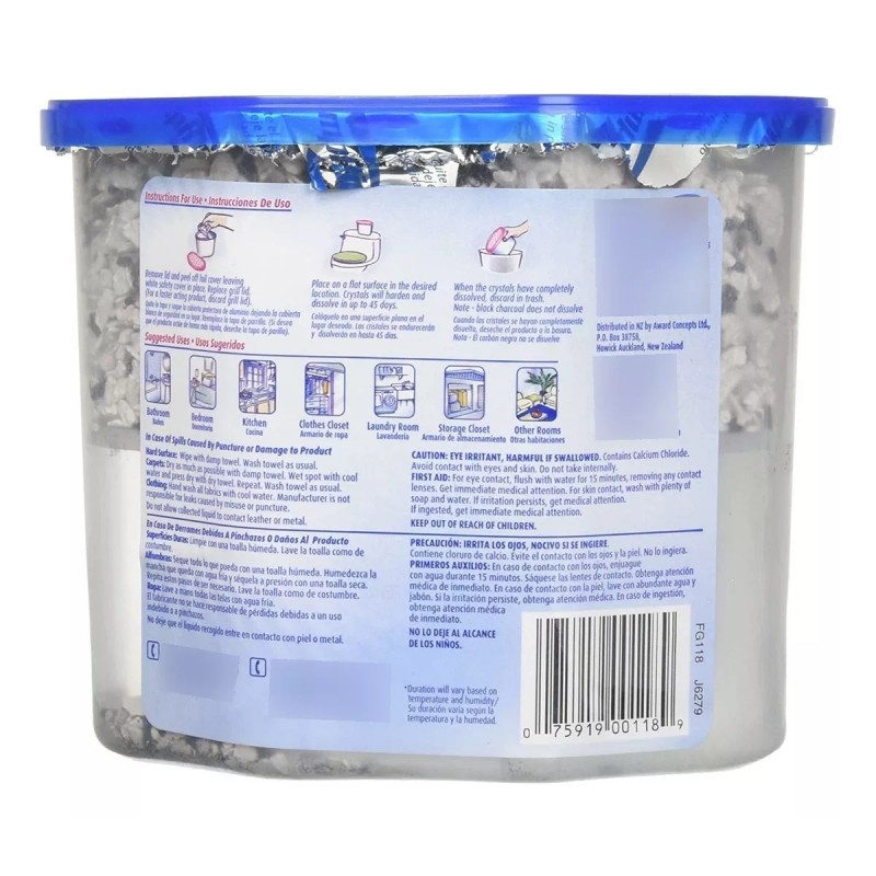 Damprid Absorbente De Humedad Con Carbón Activado, 18oz (paq