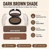Eyebrow Powder, Eyebrow Stamp, Waterproof Eyebrow Stamp Powder Seal, Achieve