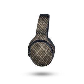 MightySkins Carbon Fiber Skin Compatible with Skullcandy Crusher ANC 2 - Vintage Elegance | Protective, Durable Textured Carbon Fiber Finish | Easy to Apply