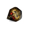 CUESOUL Standard Shape Super Thick Metallic Pattern Dart Flight, Set