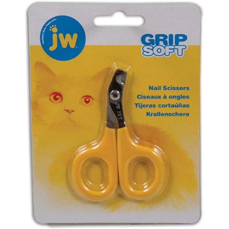 JW Pet Grip Soft Cat Nail Clipper [Set of 2]