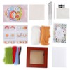 Needle Felting Kit Photo Frame Wool Felting Supplies Animal Plush