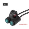 Universal 22mm Motorcycle Handlebar Headlight Switch- Handlebar Brake Fog Lights
