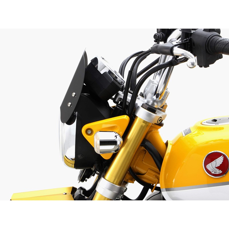 Hurricane HA6120 Front Visor, Black, Compatible: Monkey 125