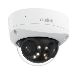 REOLINK Duo 3V PoE, 16MP UHD Dual-Lens PoE Security Camera with 180° Panoramic, Motion Track, Color Night Vision, Smart Detection, 2 Way Talk, IK10 Vandal-Proof, IP67 Weatherproof, No PT Supported