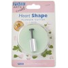 PME MH149 Heart Shape Aluminium Plunger Cutter, Large Size, 13