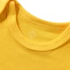 ROMPERINBOX Unisex Solid Baby Bodysuit 0-24 Months (6-9 months, yellow