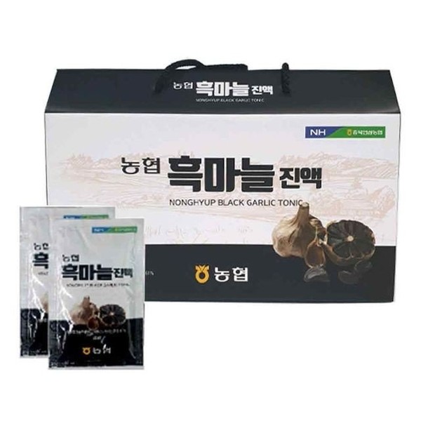 Nonghyup Black Garlic Extract 70ml 30 packets holiday gift set