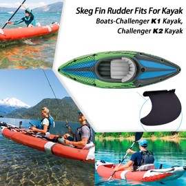 Ciuouient Skeg Fin Rudder Fits For Kayak Boats-Challenger K1 Kayak,Challenger K2 Kayak(Compatible with: 68303NP, 68305CC, 68305NP, 68306CC, 68306NP,68307CC, 68307NP, 68309CC,68309NP, 68311NP, 68389NP)