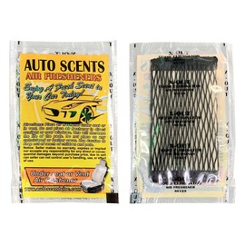 Individually Wrapped - Professional Car Air Freshener Pads - Remove Smells & Add Ambience (15 Per Pack) (X-Out)