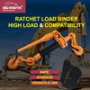 Ratchet Binder Plus Ratchet Chain Binder - 2 Pack Folding